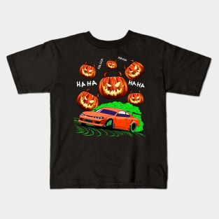 Spooky Silvia s15 pumpkins Kids T-Shirt